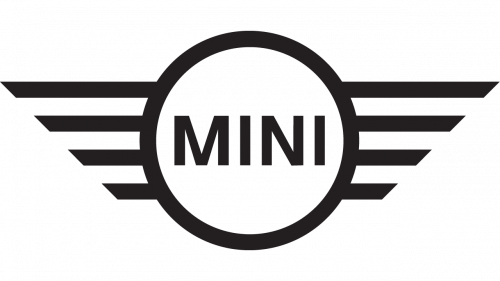 MINI winged wheel line logo