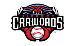 Hickory Crawdads Logo